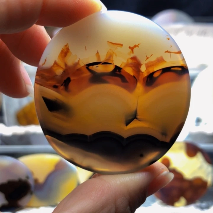 合金玛瑙/玉髓珠宝奇石54