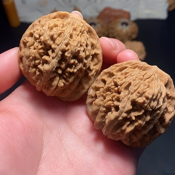 吊坠文玩核桃45四座楼全品