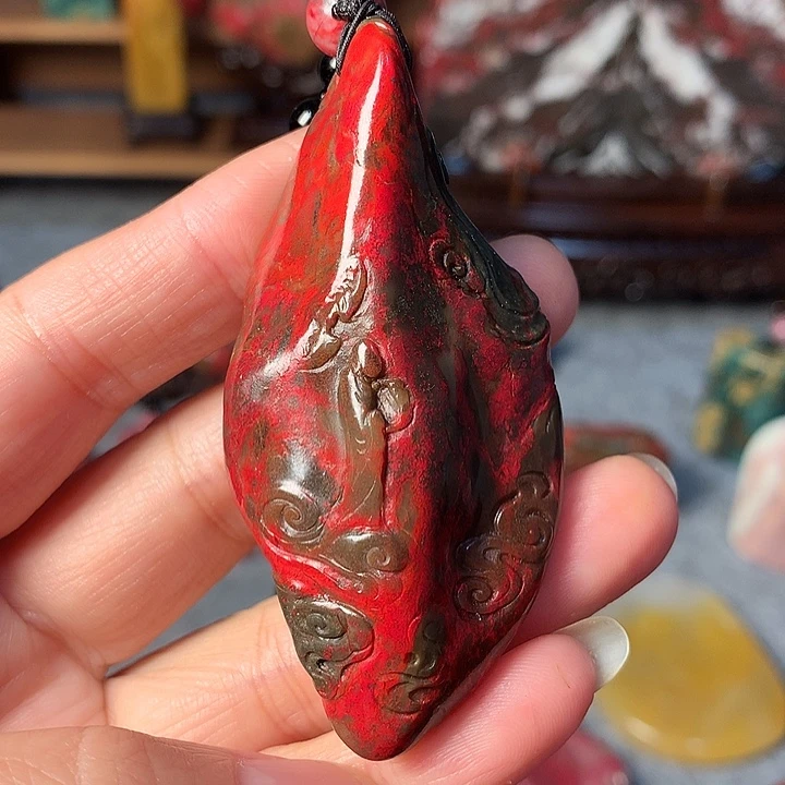 昌化石印石精品挂件