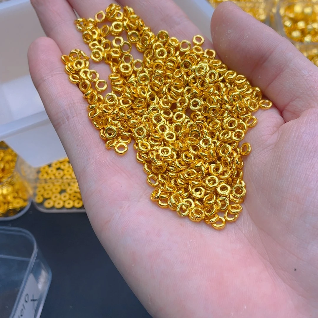 锆石铜合金新款盘缠5mm10个