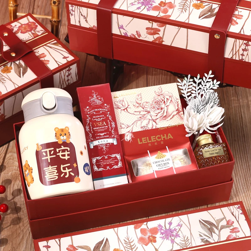 伴手礼女伴娘高档实用新人姐妹团结婚礼物婚宴送宾客回礼礼盒套装