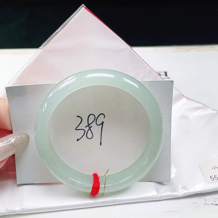 翡翠未镶嵌手镯缅甸翡翠55+