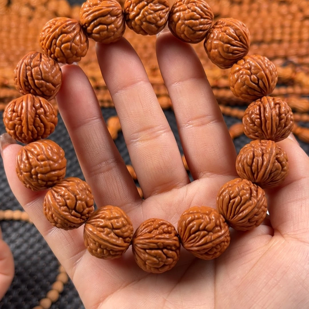 桃核手串Y14链接手串