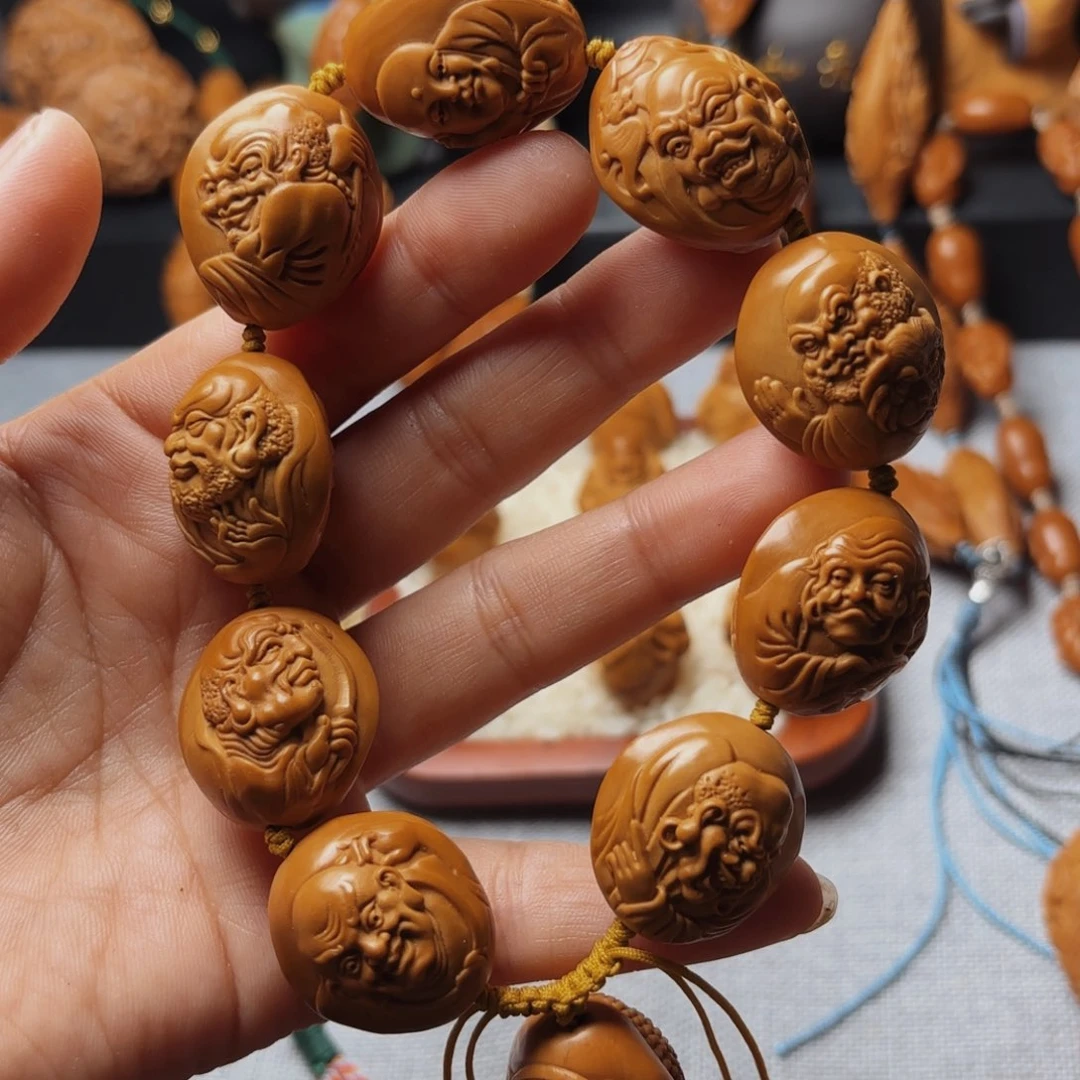 橄榄核手串/手链四花罗汉