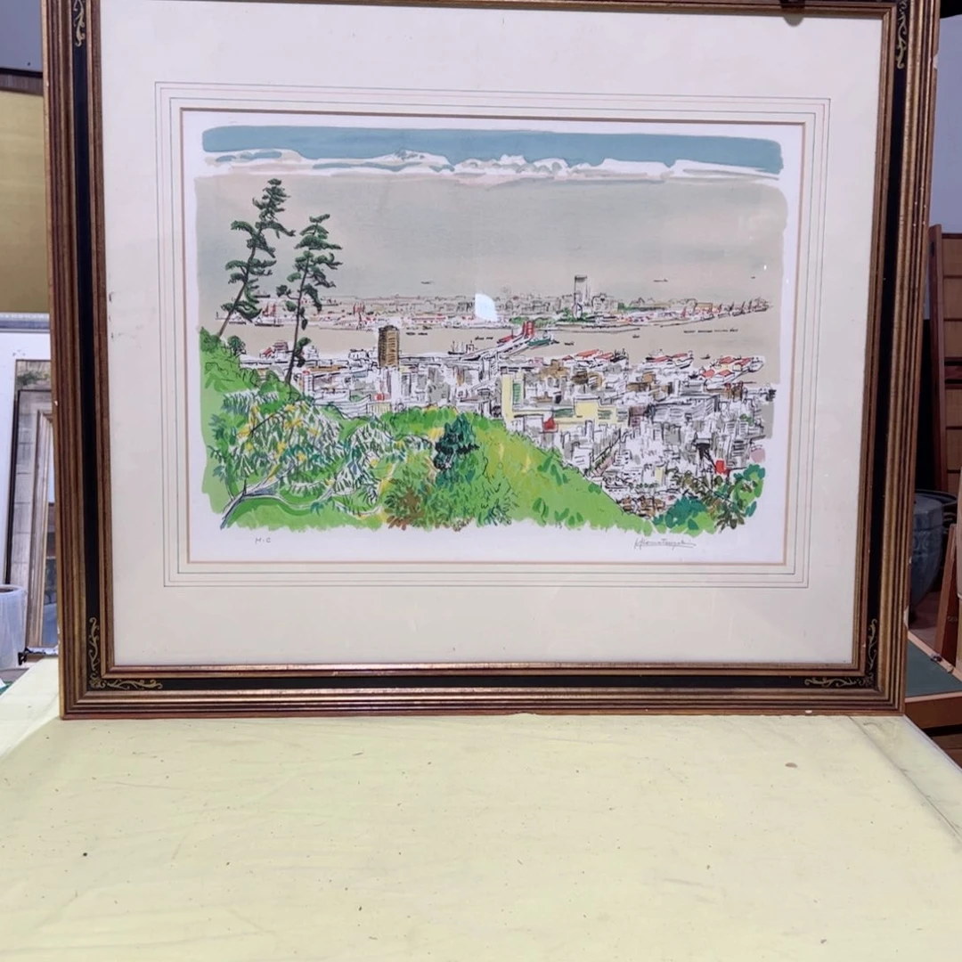 绘画·**·屏风框画茶空间设计