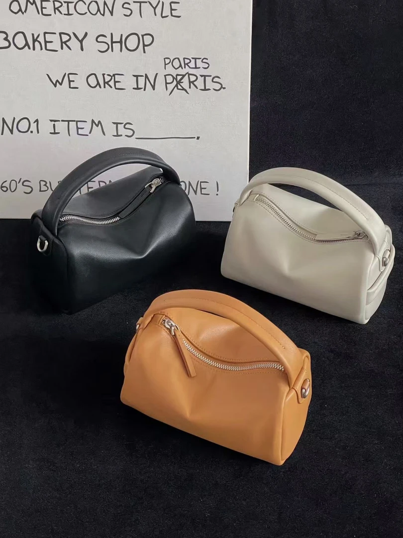 【慕懿时袋】枕头女包韩版洋气软皮全皮包单肩手提斜挎包60286