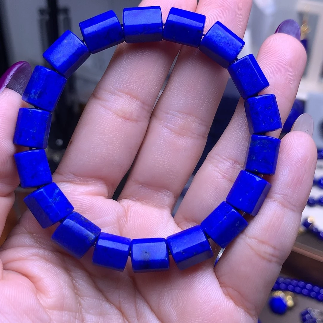 青金石未镶嵌8.1m克莱因蓝随型