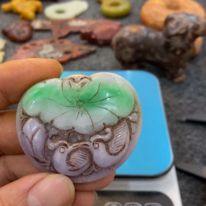 吊坠白玉菩提吊坠
