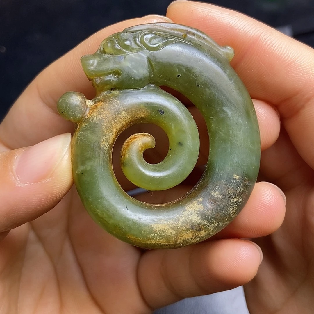 和田玉（糖玉）未镶嵌挂件