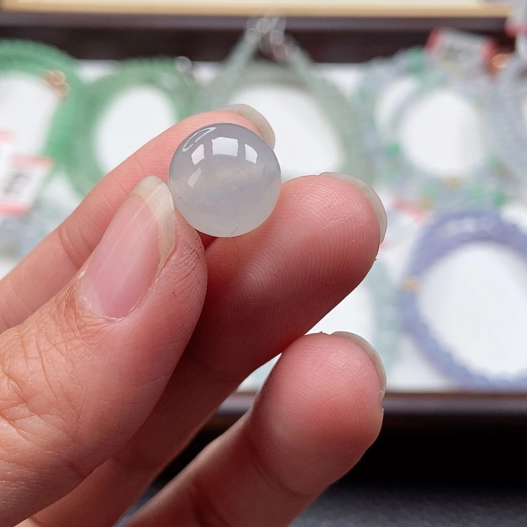 翡翠未镶嵌手链卡12