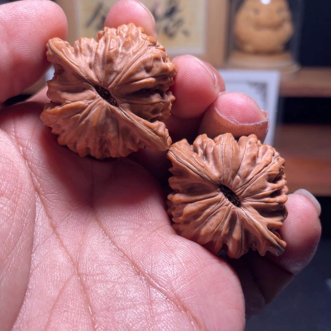 一***魔把件文玩核桃汉高楼40尺