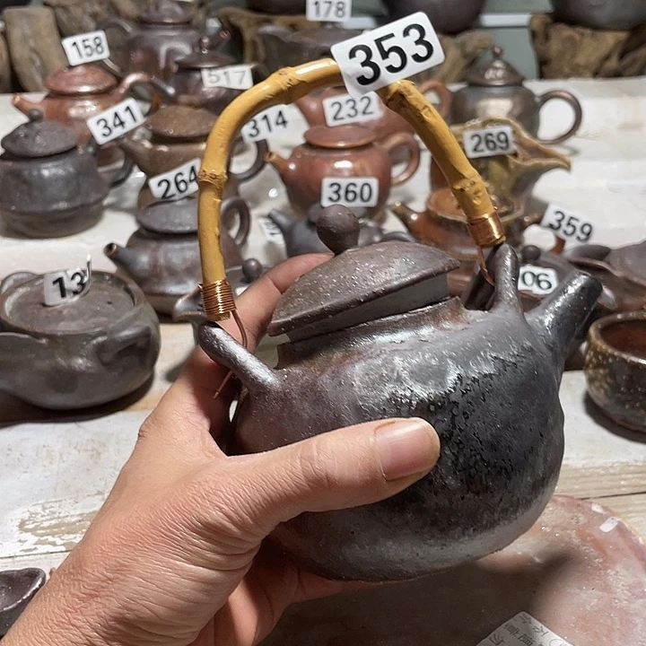 纯手工柴烧茶具精品