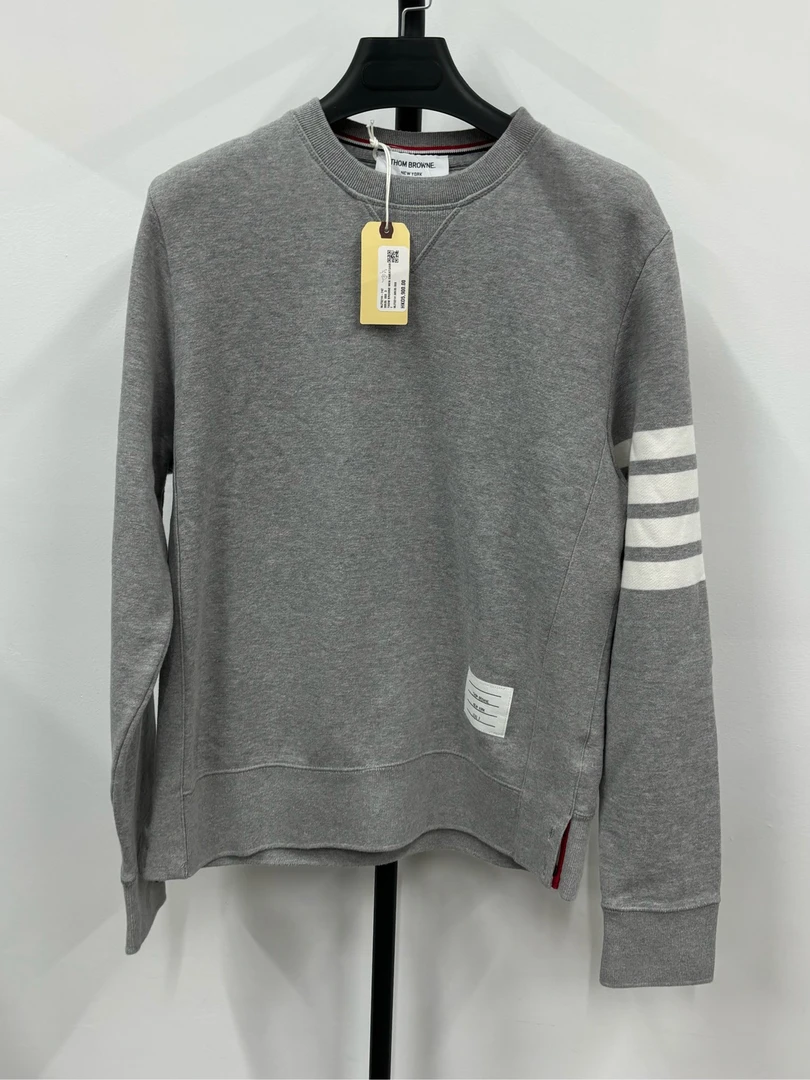 未使用 THOMBROWNE 套头圆领长袖卫衣  全新 3码