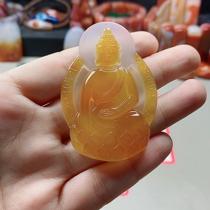 未镶嵌吊坠(不含链)玛瑙/玉髓用****0