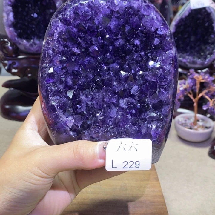 未镶嵌大型摆件（非配饰）紫晶摆件