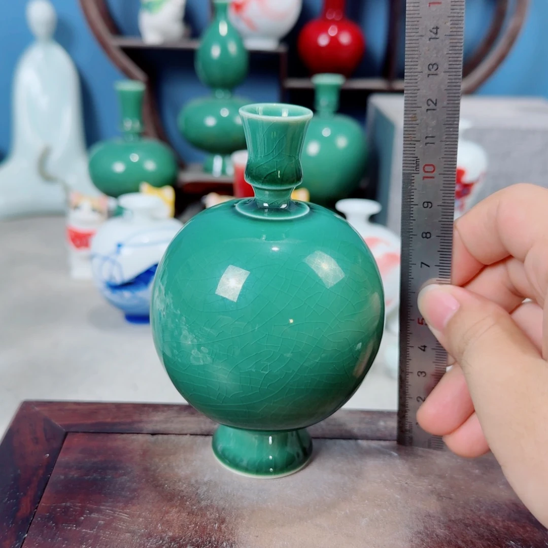 陶瓷手工小花器摆件