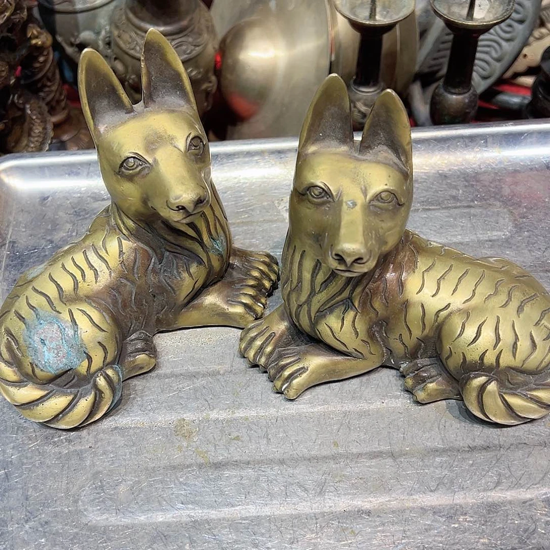 人****已黄铜摆件工艺品，