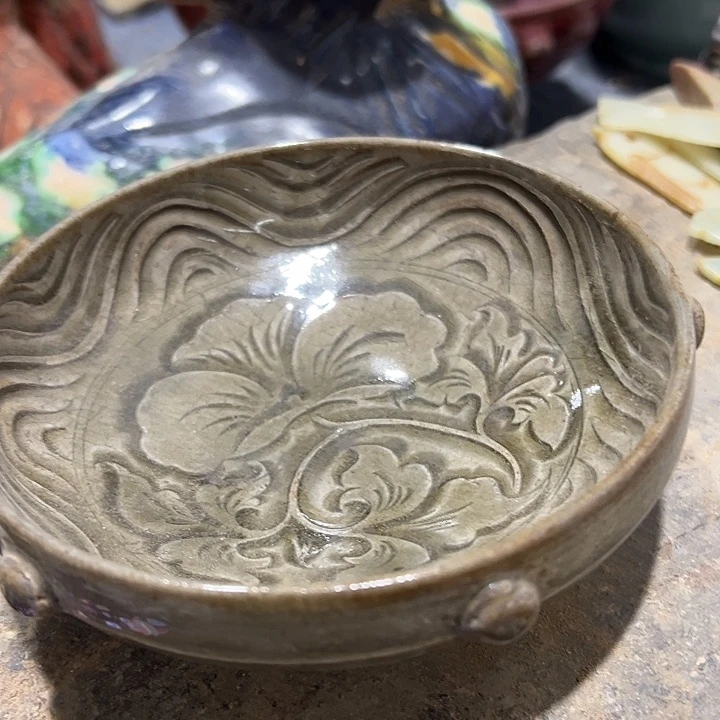 瓦当摆件茶包茶具陶瓷