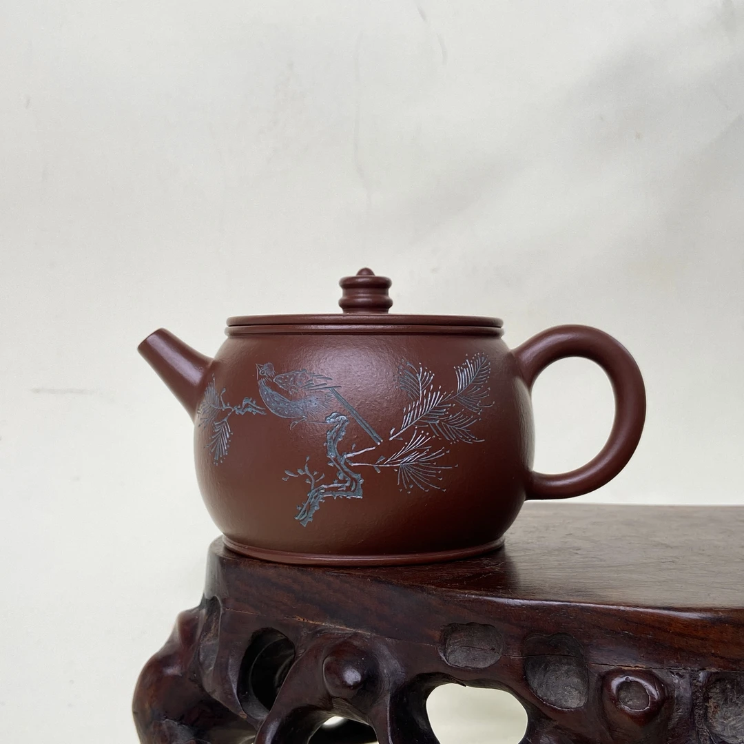 宜兴手工紫砂壶 GPQ4349-5（权寅陶记）