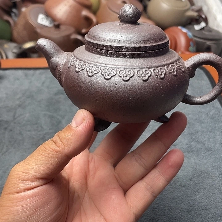 茶壶紫砂紫砂微瑕