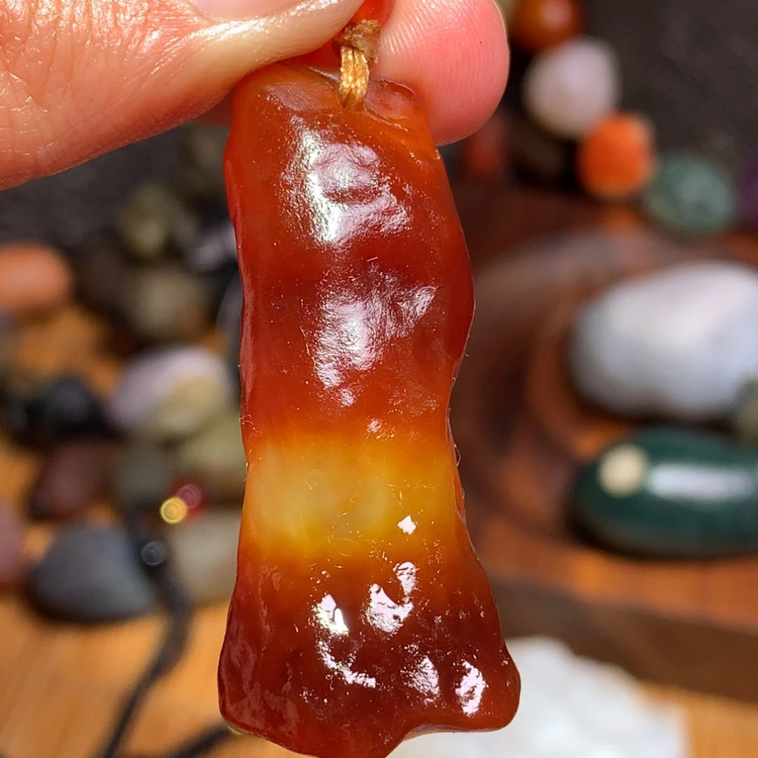 未镶嵌玛瑙/玉髓珠宝半成品