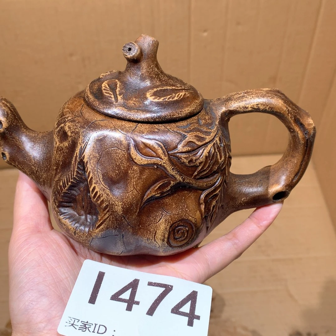 茶壶粗砂紫砂茶壶474