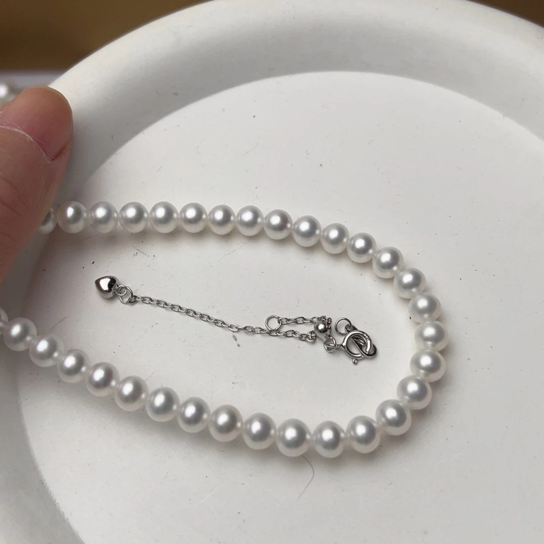 Q***Q手绳淡水珍珠未镶嵌