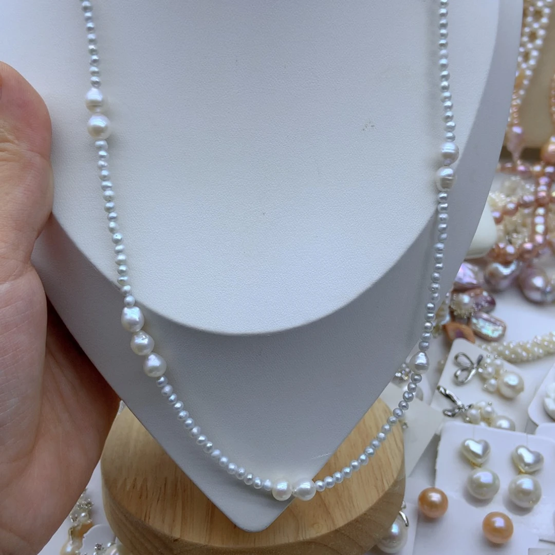 淡水珍珠耳饰未镶嵌