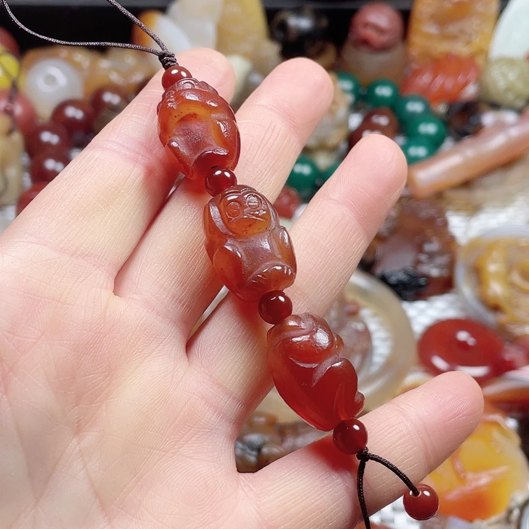 玛瑙/玉髓挂件未镶嵌