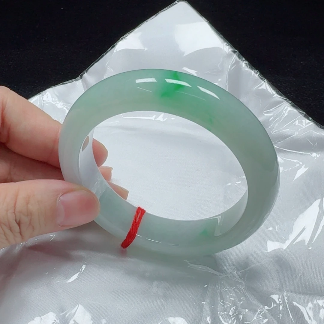 翡翠未镶嵌手镯5859