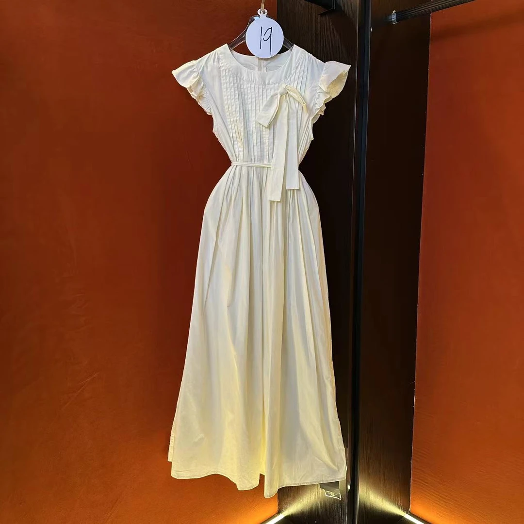 roiltrou【编号19】原创法式显白曼妙优雅轻奢连衣裙ZA1524210113