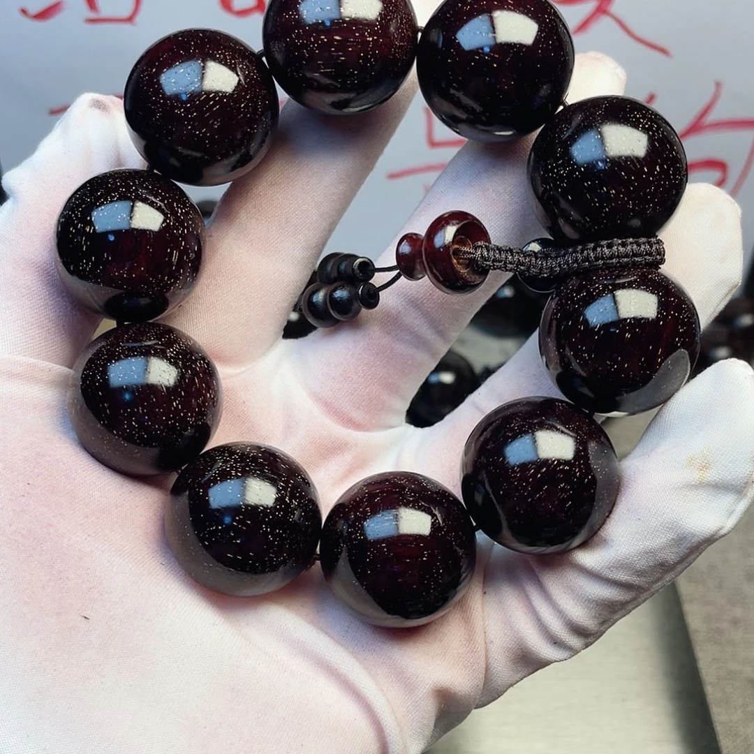 r***y小叶紫檀手串/手链2.5满天星