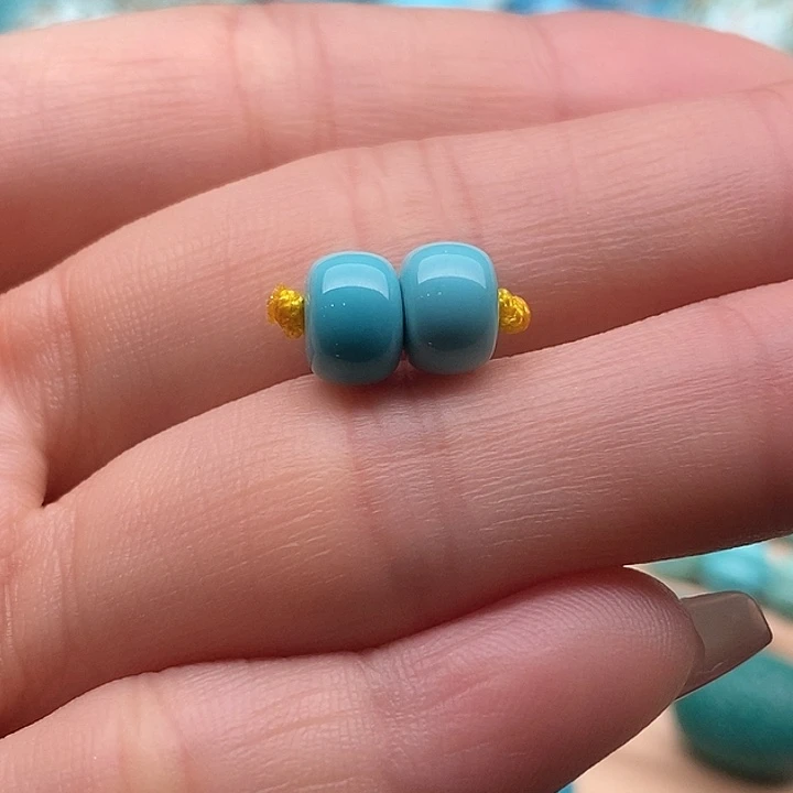 绿松石未镶嵌原矿高瓷绿松石配饰