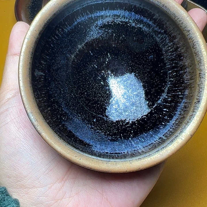 茶盏建窑建盏柴烧建盏100