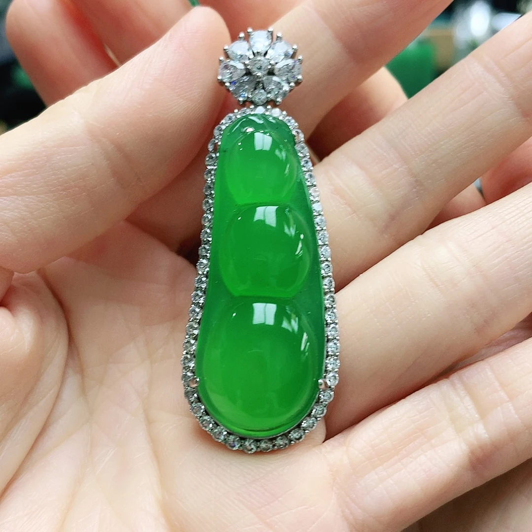 ****࿐玛瑙/玉髓银S925镶嵌吊坠