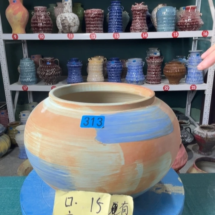 景德镇陶瓷花盆花器313