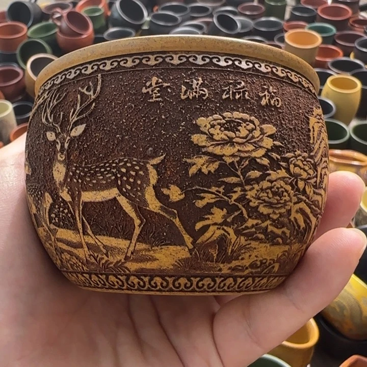 茶杯紫砂全手工制作工艺