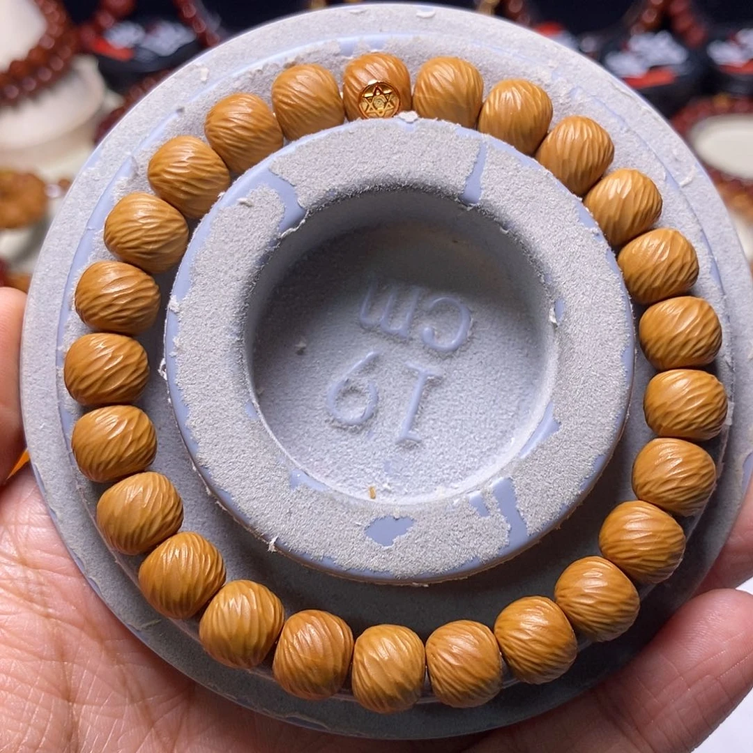 猴头核桃手串千刃云锦单标尺寸10全品07