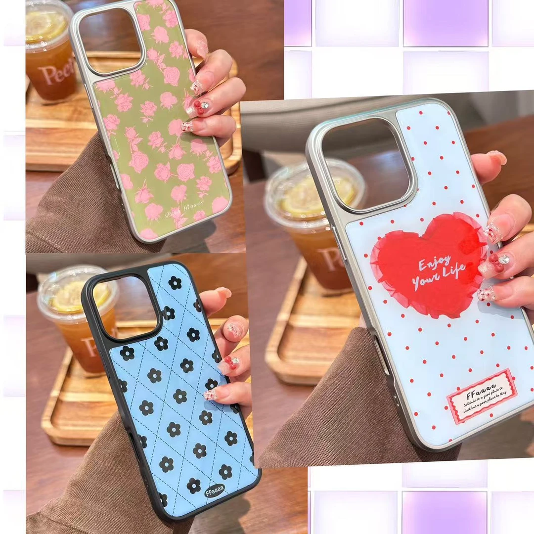 ins风甜酷创意iphone手机壳适用于苹果16/15/14/13系列防摔保护套