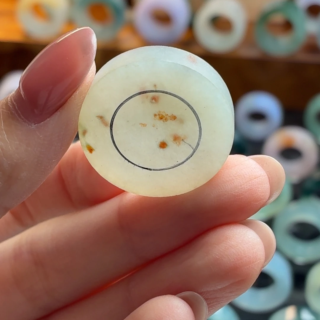 定制翡翠未镶嵌翡翠 饼