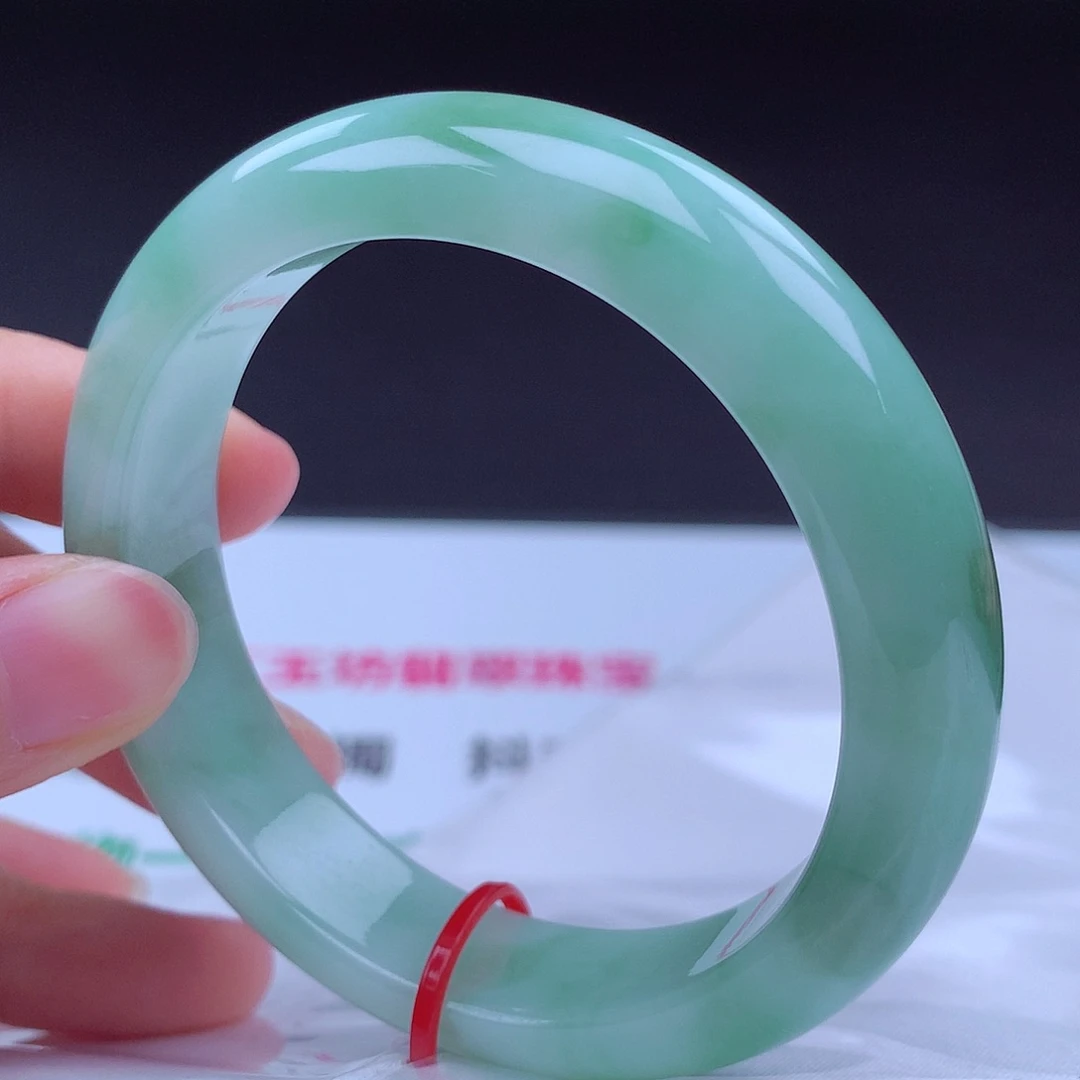 翡翠未镶嵌手镯手镯000349