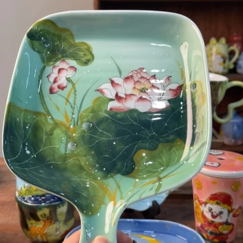 炉景德镇釉下手绘陶瓷