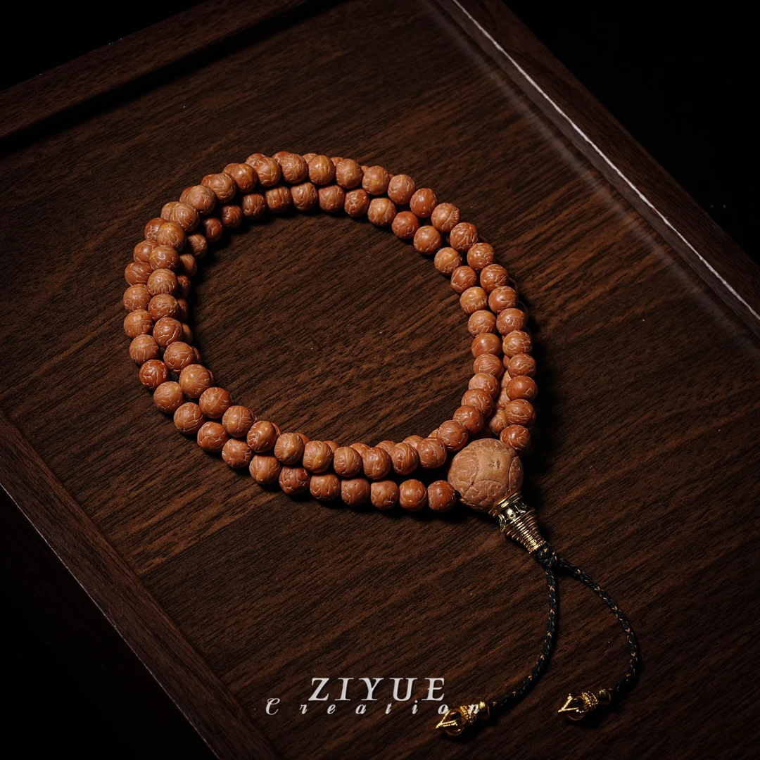 子曰造物●麒麟国产酸枣核小凤眼7mm