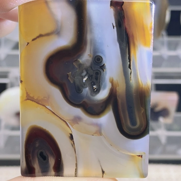 玛瑙/玉髓未镶嵌颈饰