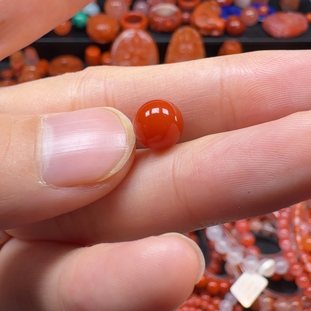南红玛瑙未镶嵌配饰8mm