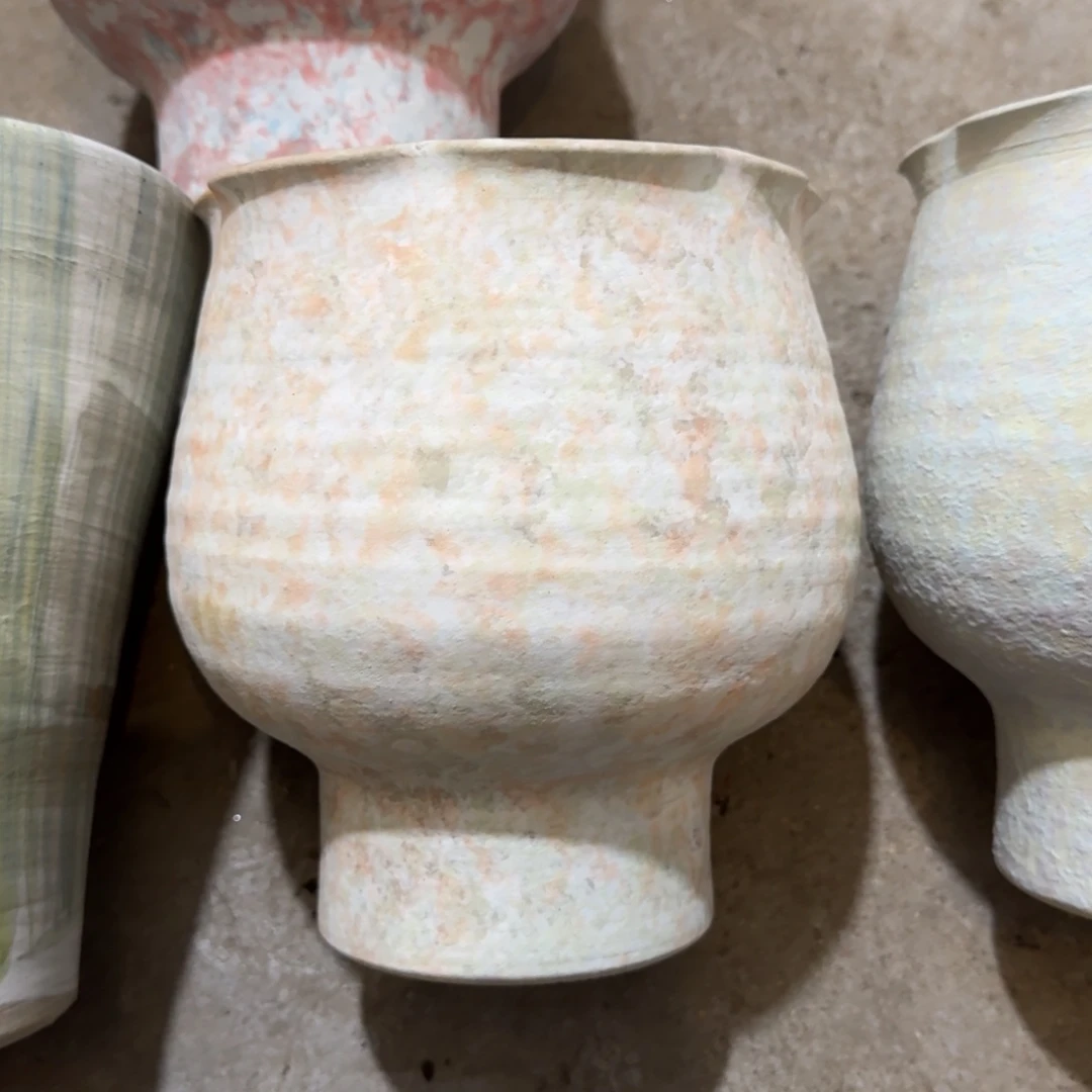 景德镇桌面陶瓷花盆