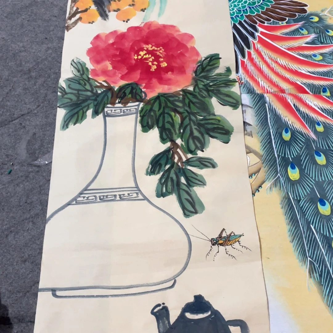 国画国画作品画画画画画心