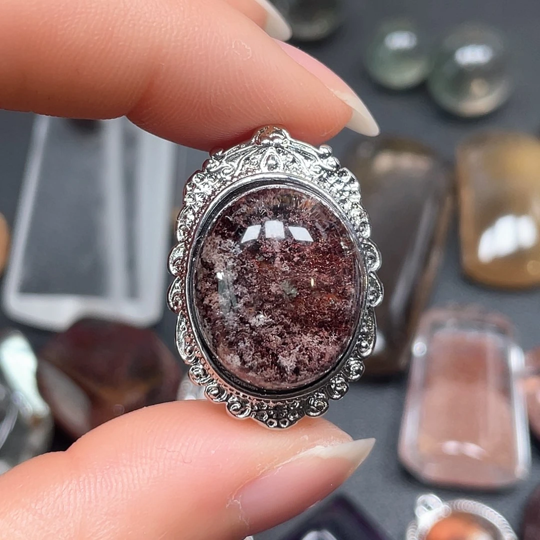 未镶嵌吊坠(不含链)水晶晶*晶