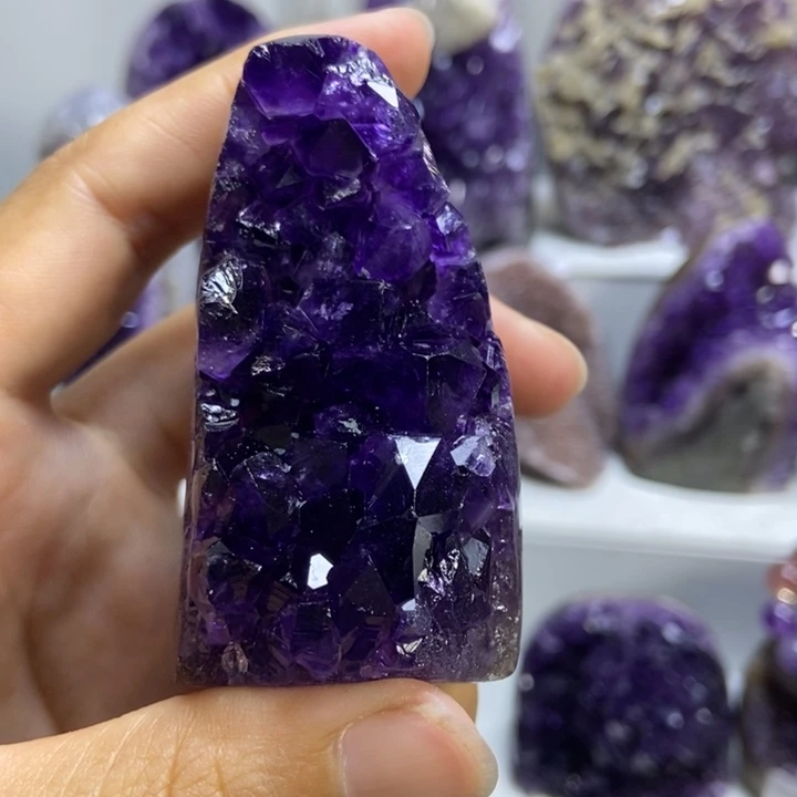 萌***宝未镶嵌大型摆件（非配饰）紫晶小潘