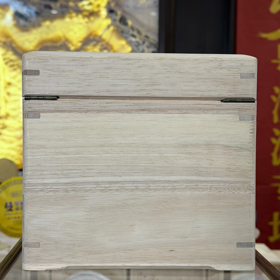 滇象九周年庆·升官发财 千年古树茶 500g/盒 【白木盒】